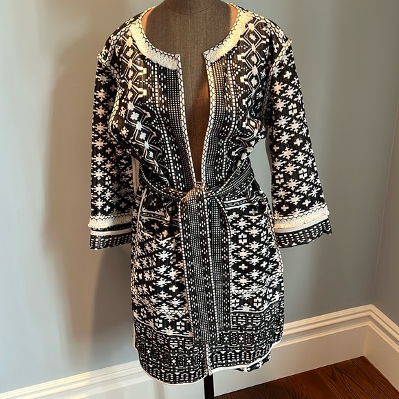 Kobi Halperin Duster and Matching Skirt - Picture 2 of 12